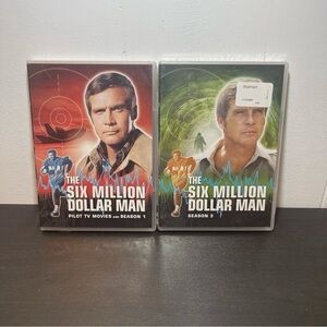 The Six Million Dollar Man: Season 1 & 3 ( DVD ) Season 3 Sealed!